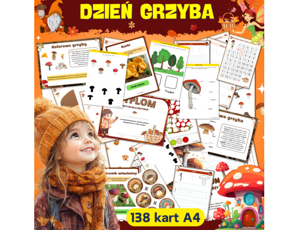 Zestaw DZIEŃ GRZYBA- JESIEŃ