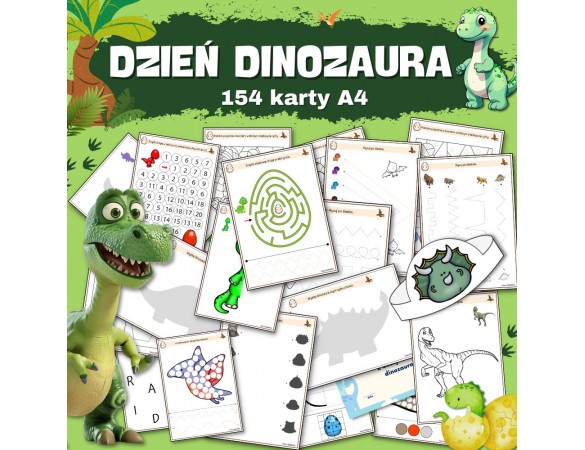 Zestaw DZIEŃ DINOZAURA
