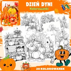DZIEŃ DYNI - Kolorowanki