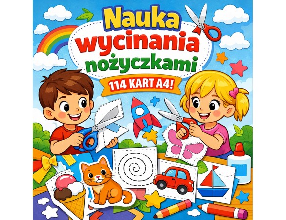 NAUKA Wycinania Nożyczkami