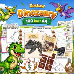 Zestaw DINOZAURY