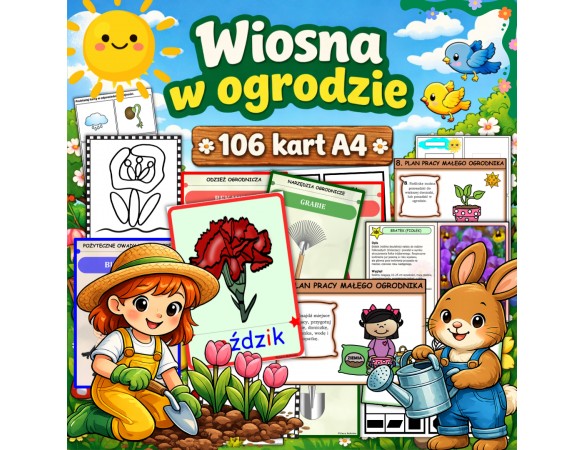 WIOSNA W OGRODZIE