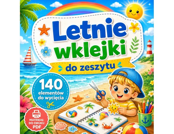 LATO - Wklejki do Zeszytu